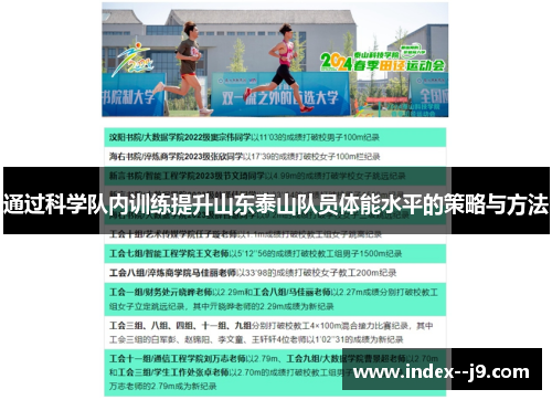 通过科学队内训练提升山东泰山队员体能水平的策略与方法 通过科学队内训练提升山东泰山队员体能水平的策略与方法