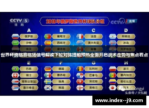 世界杯资格赛临场信号解读下轮对阵提前预热全面开启战术走势与焦点看点 世界杯资格赛临场信号解读下轮对阵提前预热全面开启战术走势与焦点看点